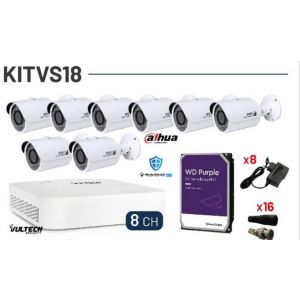 KIT DVR + TELECAMERE + ACCESSORI