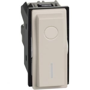 L.NOW -INTERRUTTORE 2P 16AX SABBIA