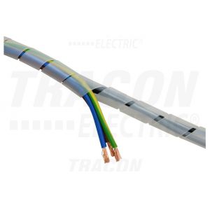 10MT GUAINA SPIRALATA NATURALE, DMIN-DMAX=7-40mm, PE