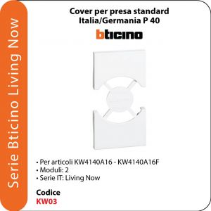 L.NOW-COV.PRESA IT/GER 2 M BIANCA