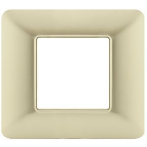 PLACCA TECNOPOLIMERO 2P - SERIE T3 - CHAMPAGNE