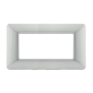 PLACCA TECNOPOLIMERO 3P - SERIE T3 - ARGENTO
