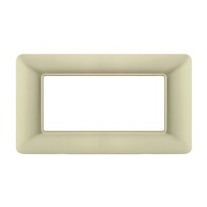 PLACCA TECNOPOLIMERO 3P - SERIE T3 - CHAMPAGNE