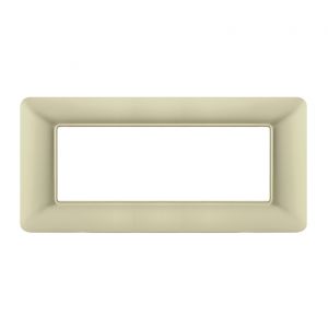 PLACCA TECNOPOLIMERO 4P - SERIE T3 - CHAMPAGNE