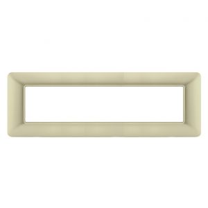 PLACCA TECNOPOLIMERO 6P - SERIE T3 - CHAMPAGNE