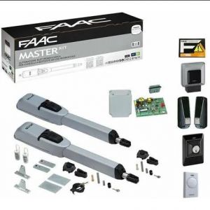 MASTER KIT 230V FAAC MOTORE PER CANCELLI FINO A 3MT ANTA