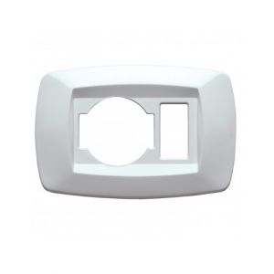 PLACCA MODI UNIVER.+1 POSTO BIANCO