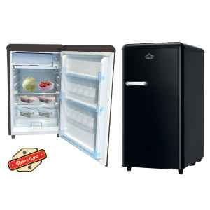 FRIGORIFERO 100 LT LINEA RETRO' NERO
