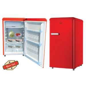 FRIGORIFERO 100 LT LINEA RETRO' ROSSO
