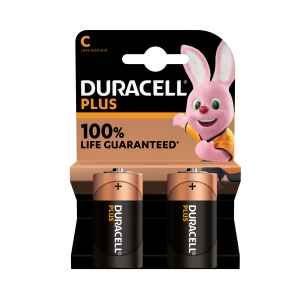 DURACELL PLUS 1/2 TORCIA C BL.2 PZ