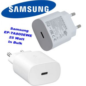 ALIMENTATORE SAMSUNG USB-C 25WATT - BIANCO