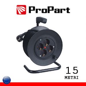 AVVOLGICAVO 4 POSTI SCHUKO 15M SPINA SCHUKO