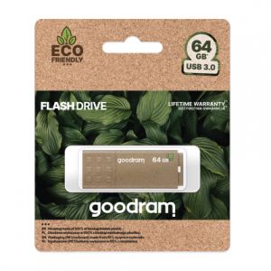 PENDRIVE 64GB 3.0 GOODRAM GREEN