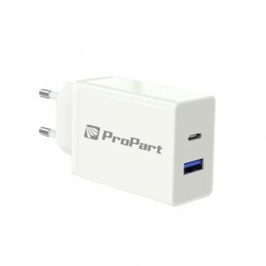 ALIMENTATORE 30W PD 2 USCITE 1XTYPE-C 1XUSB