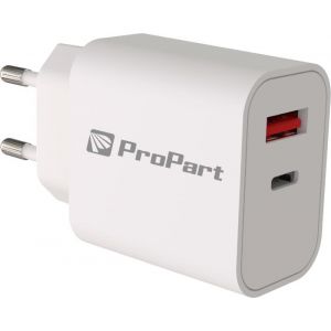 ALIMENTATORE 30W PDQC 2 USCITE 1XTYPE-C 1XUSB