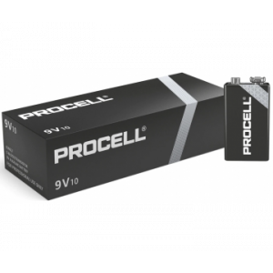 10PZ PILA ALCALINA PROCELL 9V PC1604