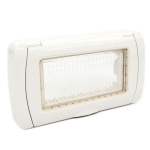 PLACCA IDROBOX IP55 S6004B 4P BIANCO
