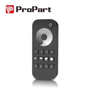 TELECOMANDO 1CH 4 ZONE, 4 SCENE, NERO, RF2.4G