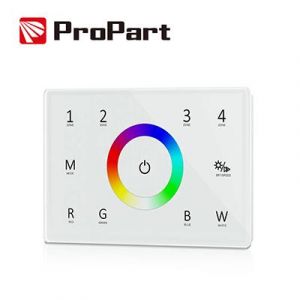 TELECOMANDO RGB/RGBW 4 ZONE RF2.4G + DMX512 SCATOLA 503