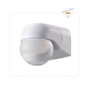 SENSORE MOV. IR PARETE DOPPIO 800W 180°+360° IP44 MINI