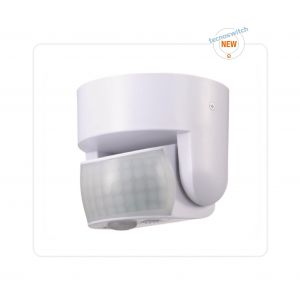SENSORE MOV. IR PARETE DOPPIO 1200W 180°+360° IP65