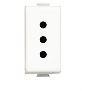 PRESA CON SICUREZZA 2P+T 10A 250VAC