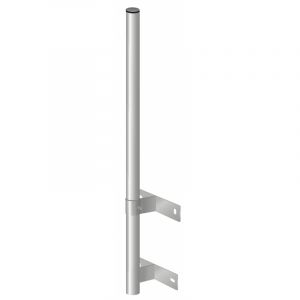 SUPPORTO DIAMETRO TUBO 40mm DISTANZA MURO 15cm ALTEZZA 100cm
