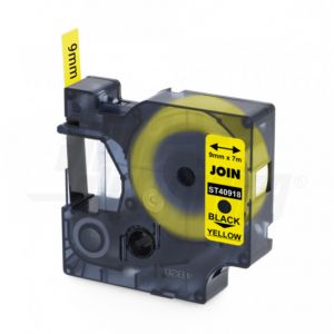 NASTRO ETICHETTE PER ST0050K SFONDO GIALLO 9MMX7M