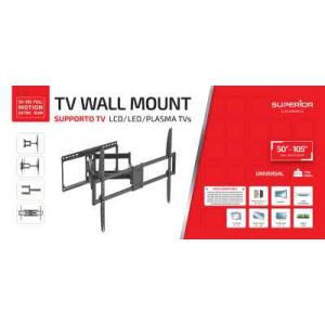 FULL MOTION EXTRA SLIM SUPPORTO TV 55''-105''