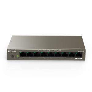 9-PORT GIGABIT DESKTOP SWITCH WITH 8-PORT PoE