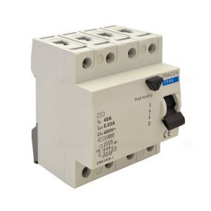 INTERRUTTORE DIFFERENZ. A 4POLI 25A 30mA 6kA AC