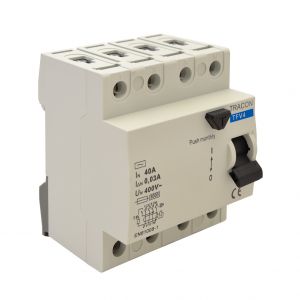 INTERRUTTORE DIFFERENZ. A 4POLI 40A 30mA 6kA AC