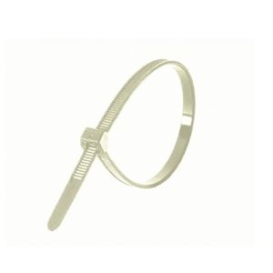 FASCETTA CABLAGGIO BIANCA INNYLON66LUNGH.100MM              