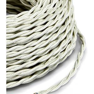 TRECCIOLA TESSILE 3X0.75 AVORIO 606