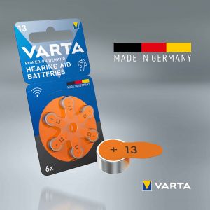 BATTERIE ACUSTICHE 1.45V - BLISTER PZ. 6 - VA13