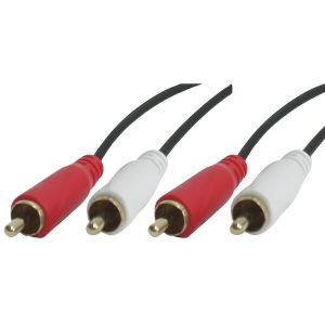 CAVO AUDIO 1.5MT - 2 RCA MASCHIO 2 X RCA MASCHIO