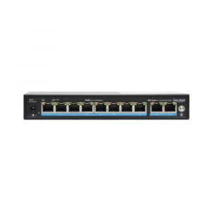 SWITCH PoE+ 8 PORTE + 2 PORTE UPLINK 120W AI SMART