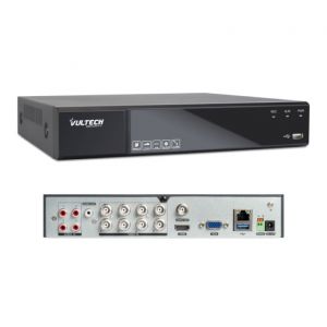 UVR 5IN1 IBRIDO 8CH ANALOG.+8 DIGIT. - 8MPX 4K