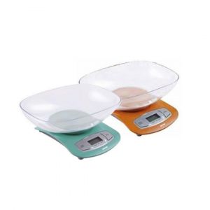 BILANCIA DIGIT. 5KG - 2 COLORI - VASSOIO 1.5L